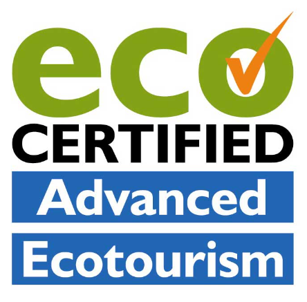 Eco tourism certification logo Swell Lodge Christmas Island eco-lodge